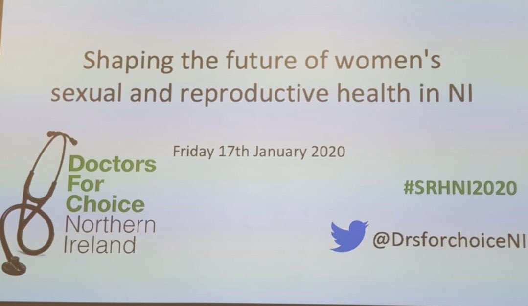 Thanks @DrsforchoiceNI A day I’d always dreamed we would see in #NorthernIreland discussing how to shape & provide high quality #SRH and #Abortion care in our country. #Inspiring #SharedLearning #Education #ReducingStigma #SRHNI2020