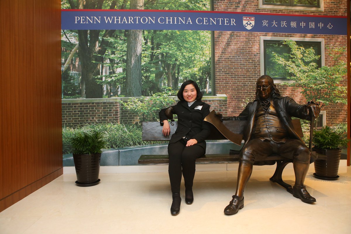 whartonyouth's tweet photo. On Ben Franklin's b-day, remembering Tiancheng from Shanghai, who did a fierce job representing Golden River Ventures in our first China regional
@PennWhartonPWCC in 2018—the rest of her investment competition team couldn't attend. #Electric #Benwouldbeproud #KWHSInvests https://t.co/Gqu7jZYqb4