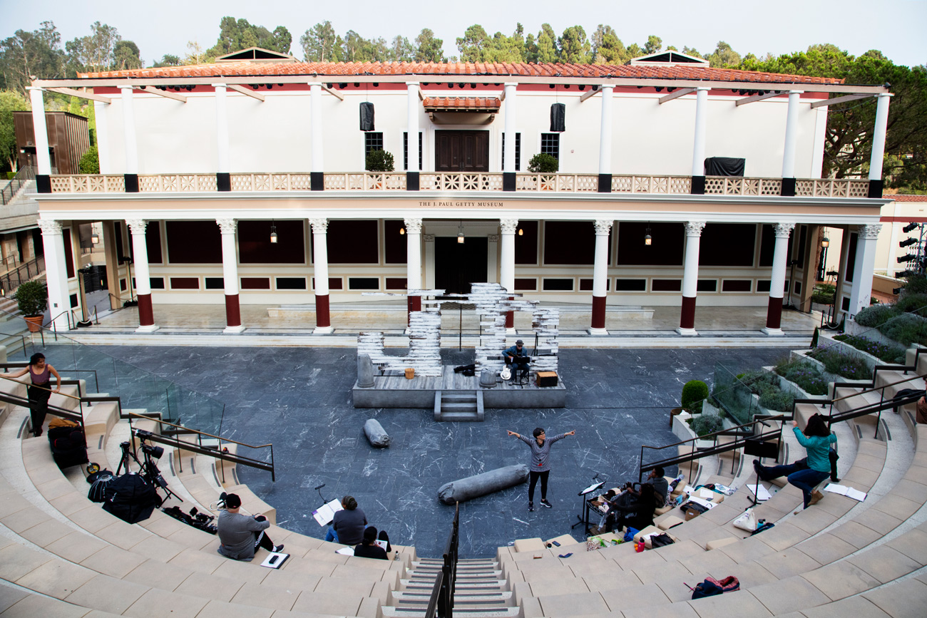 Getty on Twitter "Annual Outdoor Theater Production Each fall, this series features a classical
