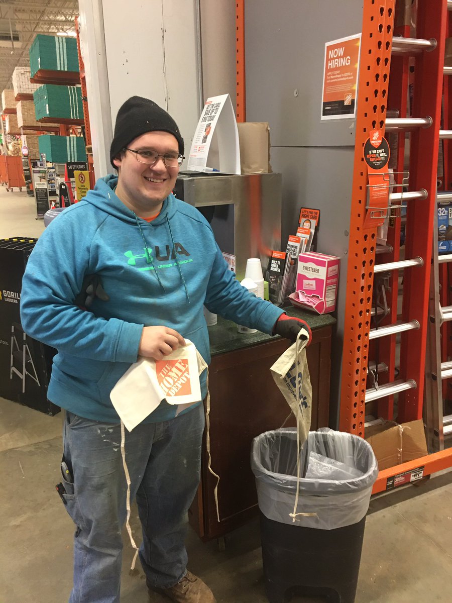 Transitioning 1 pro at a time. Caleb thank you for choosing to represent The Home Depot!!👍👍