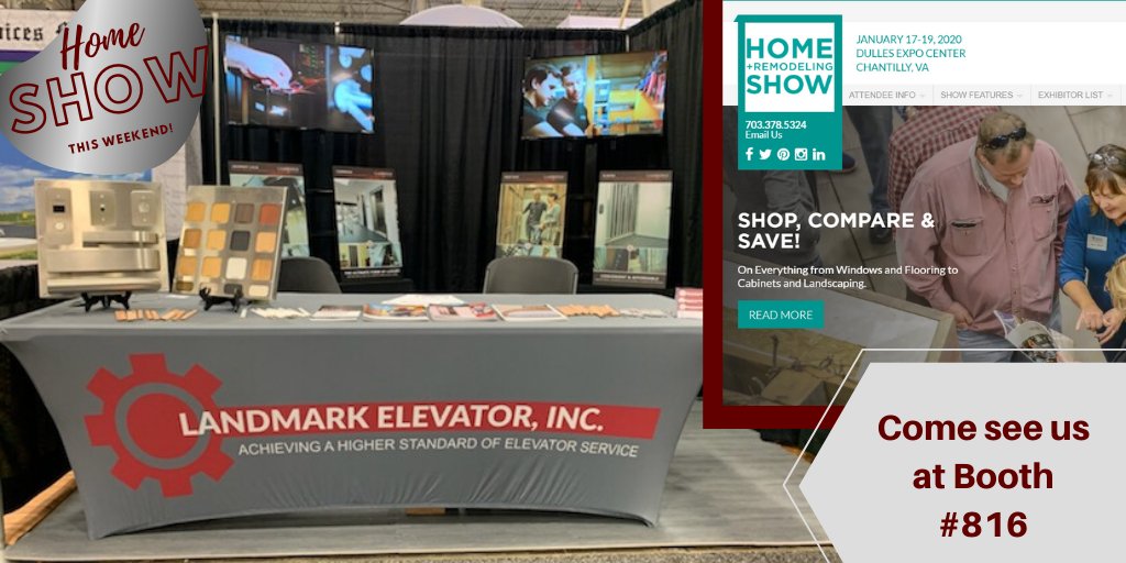 We are at the Home + Remodeling Show this weekend in Chantilly! Come see us at Booth #816! homeandremodelingshow.com