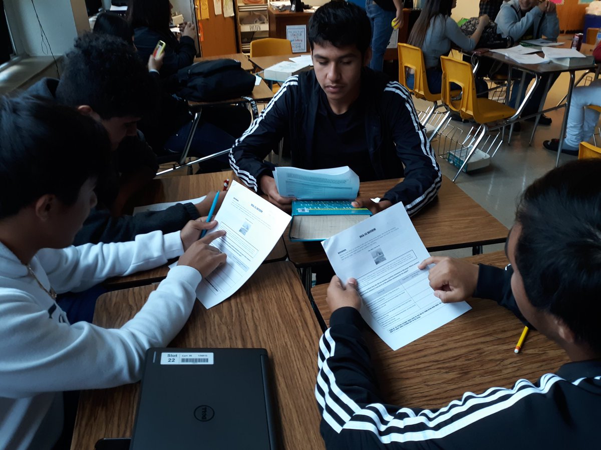 Eng4Patten's tweet photo. We had fun reviewing the top missed questions from our DCA. They claim the fun part was throwing the ball in the trash bucket when they got a correct answer, but I believe it was the questions. π #reviewtime #learningfromourmistakes #TheyAreMiniLebrons https://t.co/DgpnZTZmgz