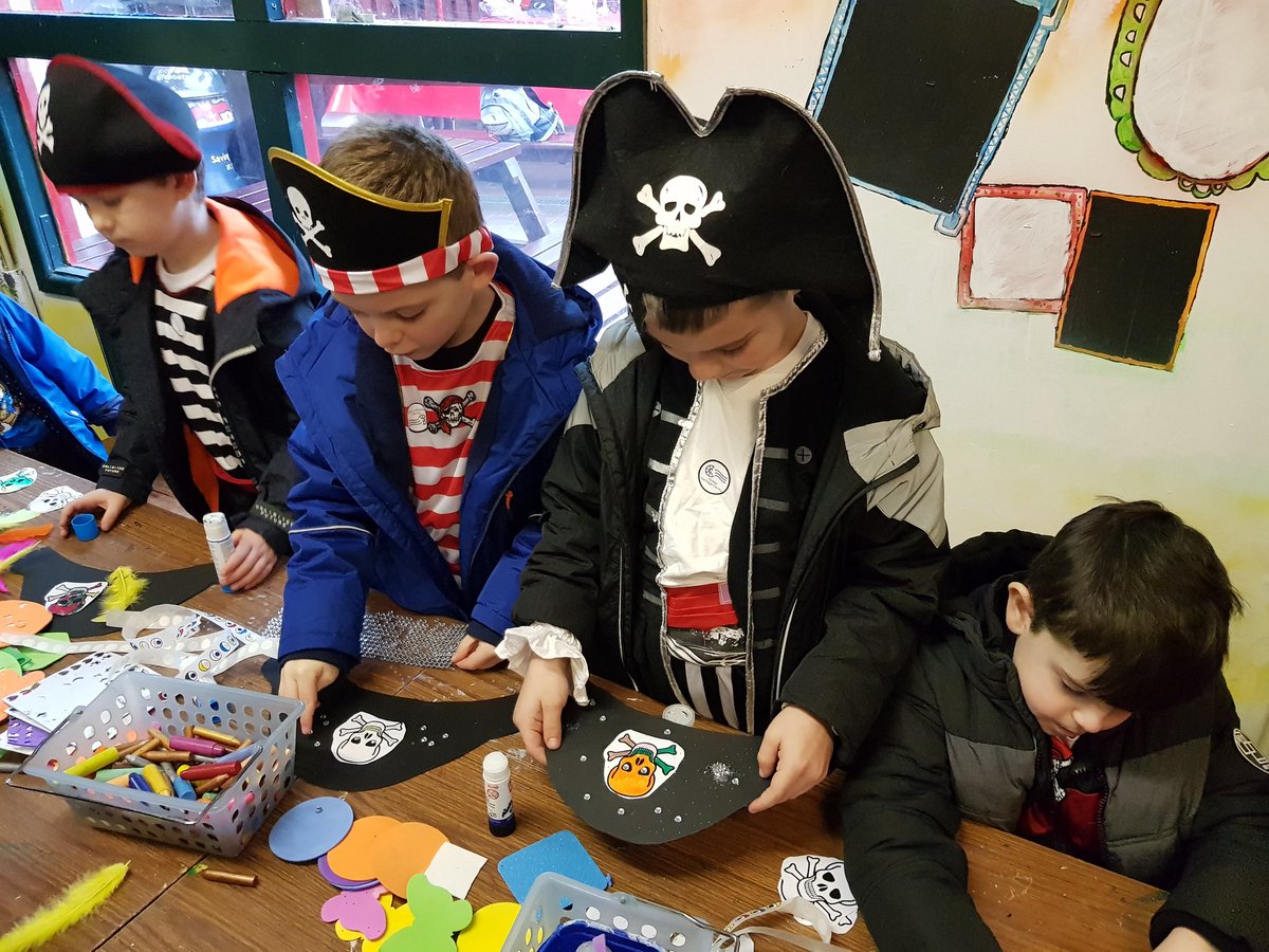 PentrerGraig's tweet photo. Their faces say it all.... diolch @GowerHeritage for a fabulous pirate day #pgpspaceships #pgphum #pgpoutdoorlearning https://t.co/1jiZ4zoEn1