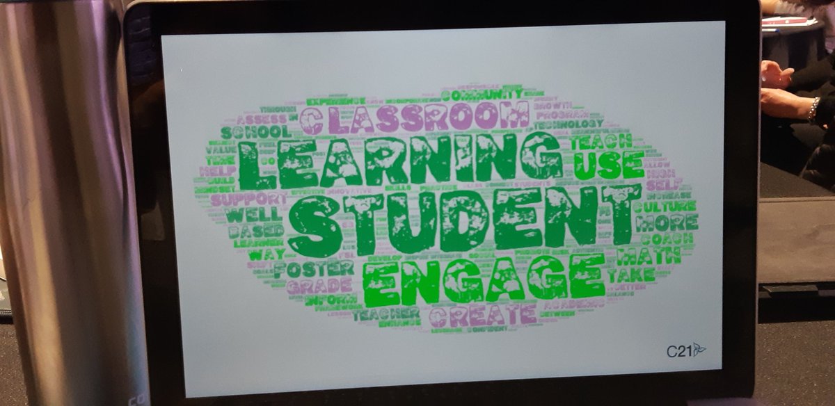 Remeber why we do this - everyone here is looking towards the impacts of best practice on the student. #cohort21