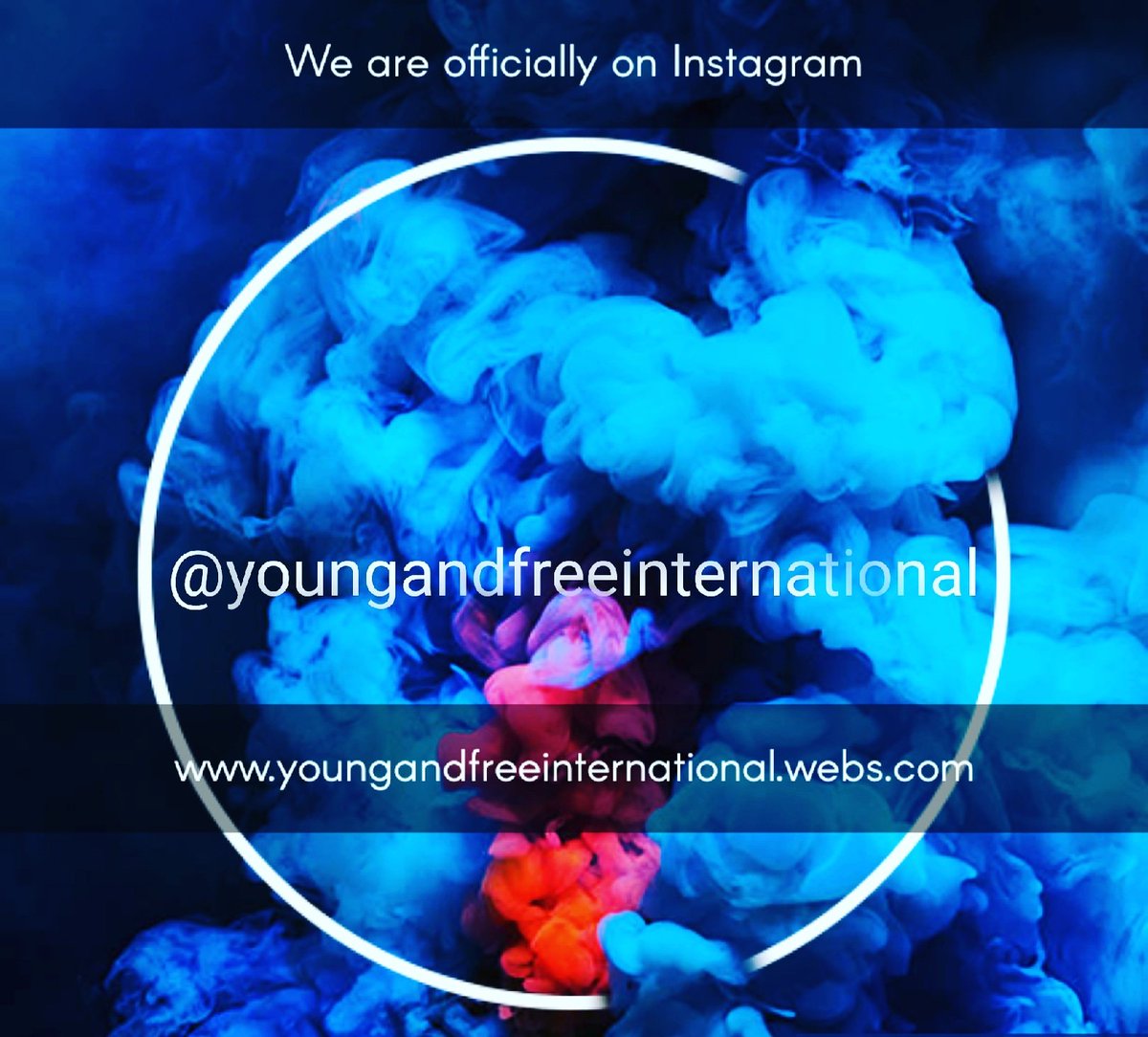 YoungandFreeInt's tweet photo. Yes, we are now officially on Instagram. Feel free to follow our #instahandle https://t.co/8Qg4asx5lu
