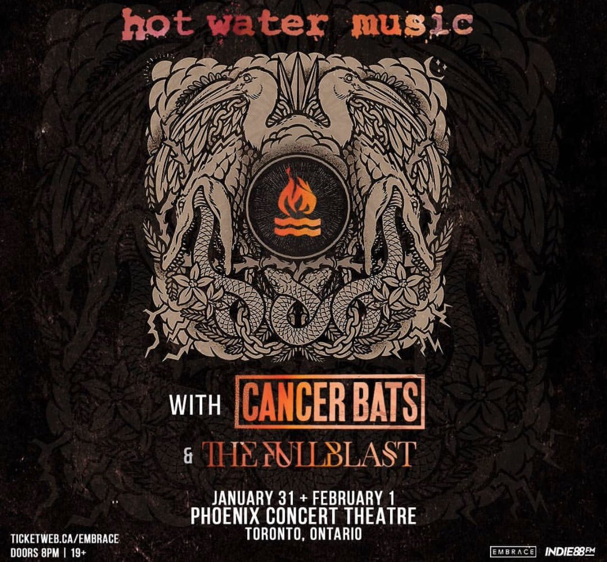 Cut Loose Merch (@cutloosemerch) on Twitter photo Toronto, this is just around the corner. <a href="/HotWaterMusic/">Hot Water Music</a> & <a href="/cancerbats/">Cancer Bats</a> are coming to light up your life and warm up your winter! With special guests <a href="/TheFullblastRIP/">The Fullblast</a> 🔥
#CutLooseCrüe Toronto, this is just around the corner. <a href="/HotWaterMusic/">Hot Water Music</a> & <a href="/cancerbats/">Cancer Bats</a> are coming to light up your life and warm up your winter! With special guests <a href="/TheFullblastRIP/">The Fullblast</a> 🔥
#CutLooseCrüe