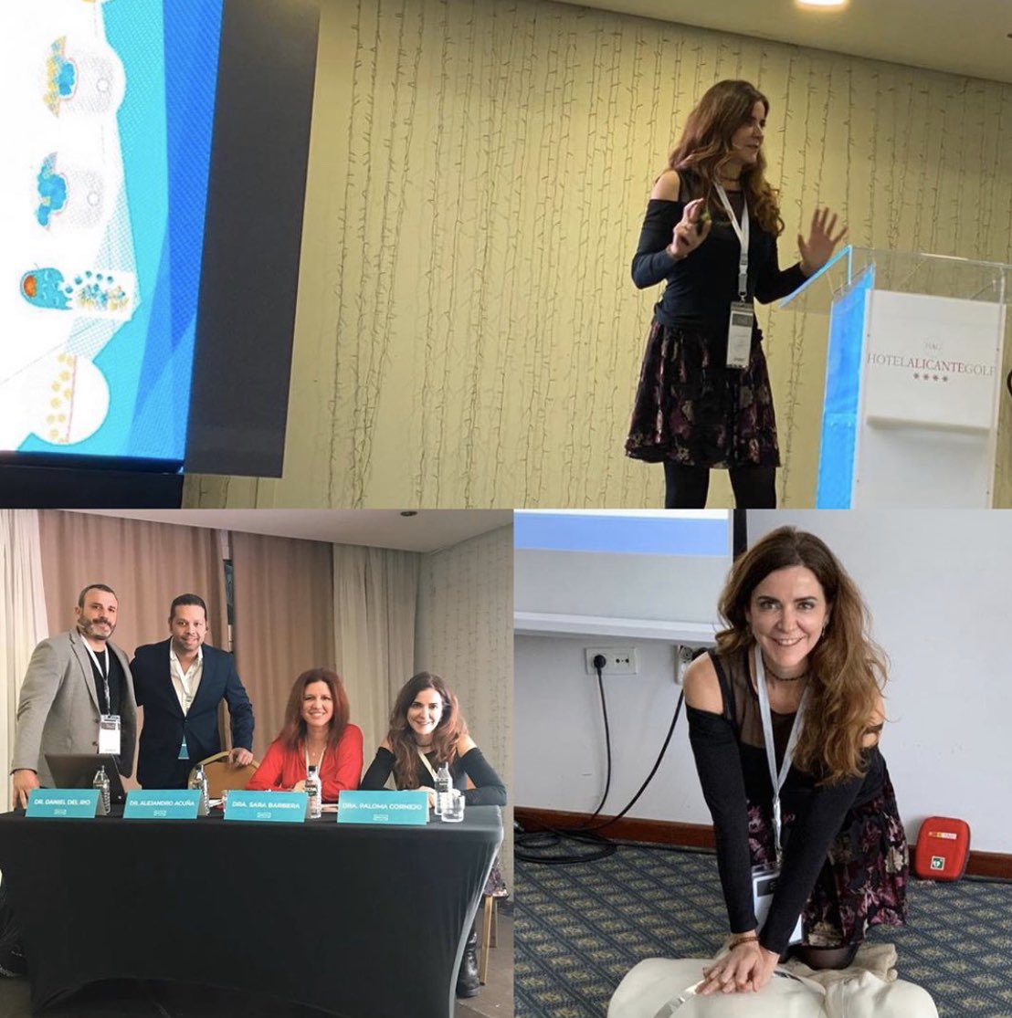 DoctoraLaser's tweet photo. Encantada de estar en el congreso #BodyFace 2020. Compartiendo mi experiencia en #criolipolisis con #cooltech. Y escuchando a mis compañeros e incluso actualizándome en reanimación cardiopulmonar. ¡GRACIAS por invitarme‼️
#doctoraláser #congreso #deematología #dermatólogos https://t.co/4cVKViTrTe