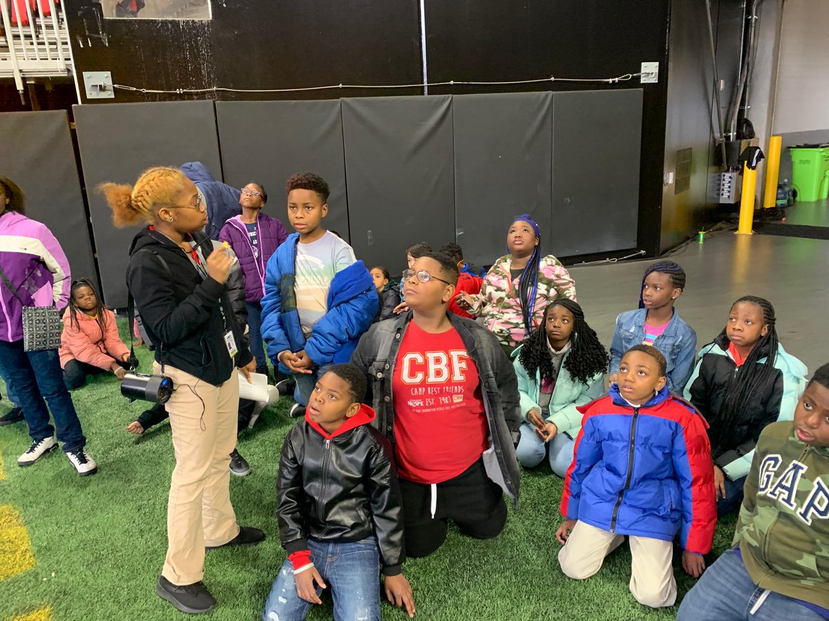 Fifth grade students attended the STEAM field trip today. The tour discussed ways Mercedes Benz practices recycling and conservation.