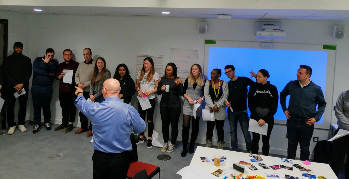 TCForrest's tweet photo. So much energy today at the @Sport4LifeUK full team meeting looking at our #team value, our 2019/20 impact and marketing! Thanks to @3rdsectorcoach for facilitating and thanks to partner @MyBCU for hosting! Some exciting times ahead! 👍⬆️💪 https://t.co/P4URwoslKc
