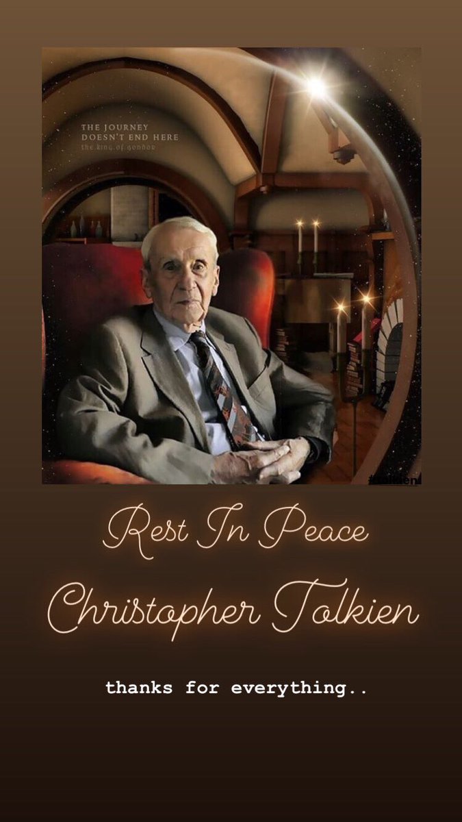 onurdng's tweet photo. thanks for everything..
#RipChristopherTolkien https://t.co/K2iTRf3kAM