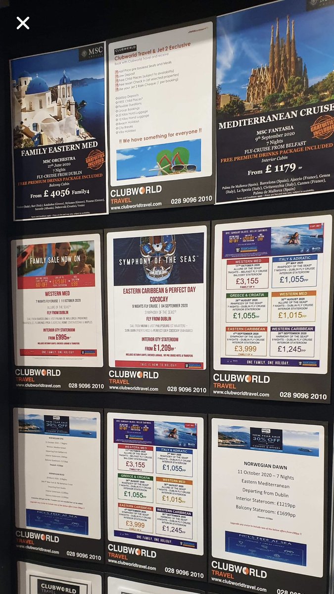 We look forward to seeing you <a href="/holworldshow/">Holiday World Show</a>.
@TECBelfast 
Saturday 11am - 5.30pm
Sunday    11am - 5.30pm 
For a full line-up of competitions, giveaways and discounts that are sure to bring a bit of SUNSHINE to your WEEKEND!#HolidayWorldShow2020