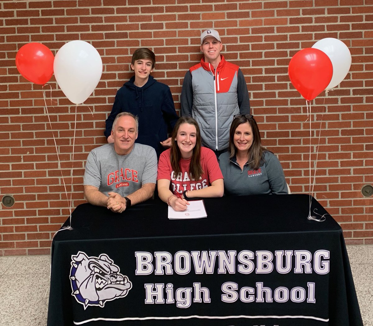 BburgTennis's tweet photo. Congrats to Eleanor and her signing with @gracecollege!!!!! https://t.co/yulMaCzuuw