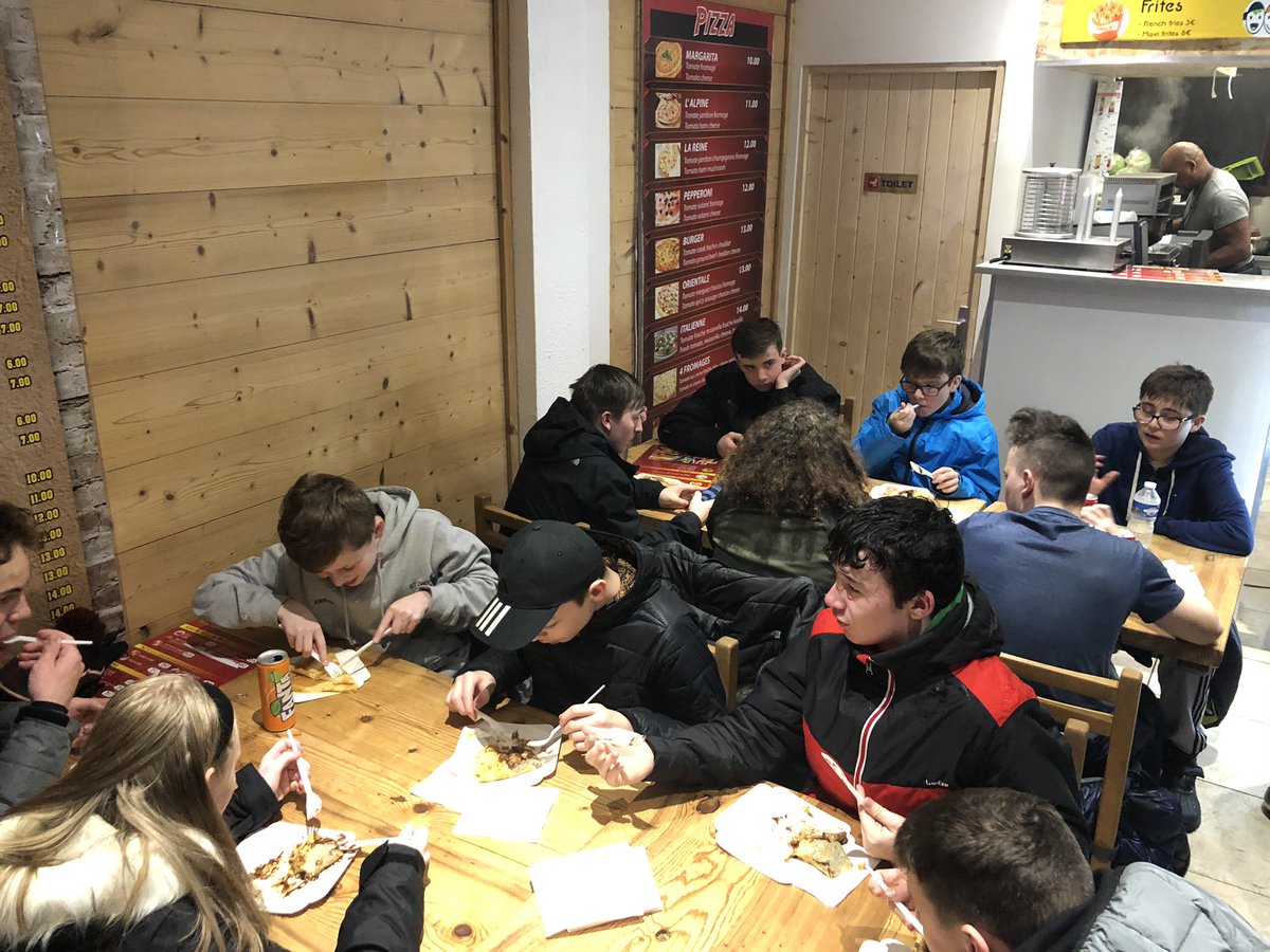 STAphysed's tweet photo. Crepes all round #sweet #STASki20 https://t.co/N83gn5wWPD