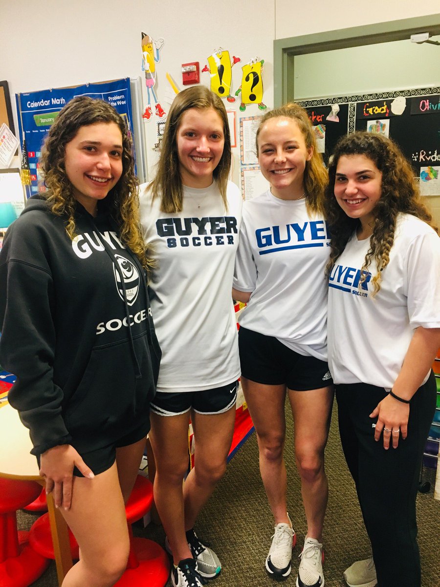 ATeachMoore's tweet image. Thanks @Guyer_GSoccer for greeting/reading with our class @eprayzorelem! You helped to make this week extra special!@dentonisd @One_and_Ready #AlwayslearningMoore #DentonISDDelivers