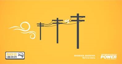 NFPower's tweet image. Winds are picking up in many areas. Extreme winds can cause momentary outages when power lines hit together or tree branches contact power lines. This is a normal occurrence during a storm. If you experience a prolonged outage call us on 1-800-474-5711. #ThinkSafeLiveSafe #nlwx