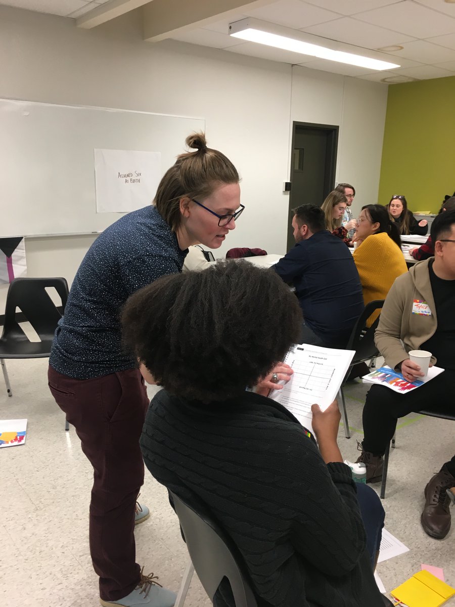 westernuCSMH's tweet photo. Training @westernuEdu pre-service teachers and #LdnOnt organizations on how to facilitate the #HRPforLGBT2Qplus program!
Learn more about this healthy relationship programming for gender, sexual, and romantic minority youth (ages 12-18), here: https://t.co/w0hUbVNtNt #CSMHRISER https://t.co/5PvTXg81KD