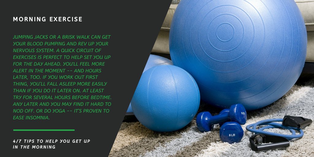 7CBDHealth's tweet image. 🏋️‍♀️️ Tip 4/7 To Help You Get Up In The Morning 🏋️‍♀️️