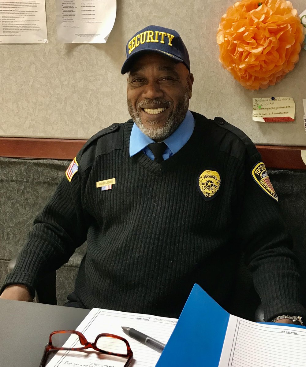 #SchoolCustomerService resolution ... make sure your district's school security guards understand they are part of the welcoming team that visitors see when they walk in the door #schoolpr #supts #schooladmin