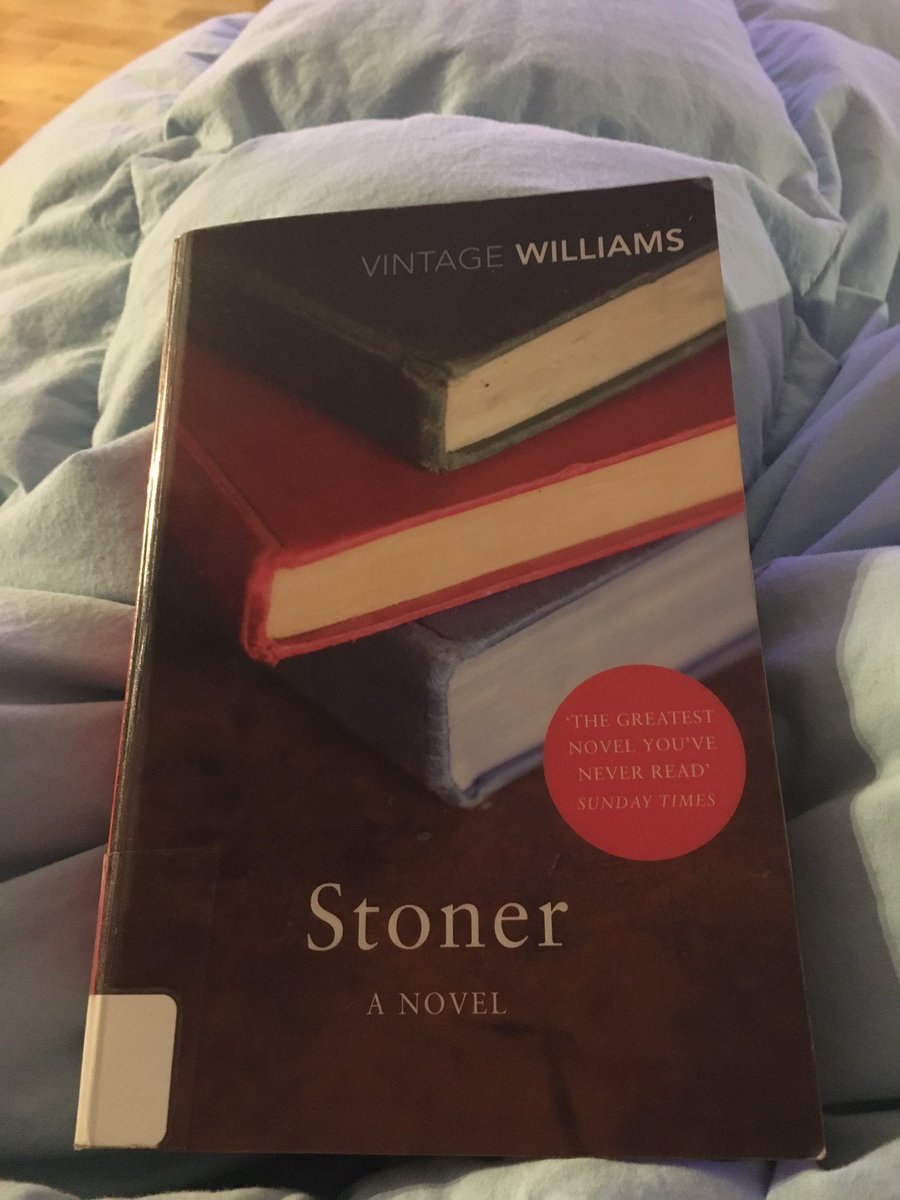 Book 5: Stoner by John Williams. The antithesis to modern culture of entitlement, fulfilment & advancement. An honest representation of a plodding life of dedication with little reward, accepting unhappiness as your lot & not following dreams. I loved it.  #BookReview  #BookWorm