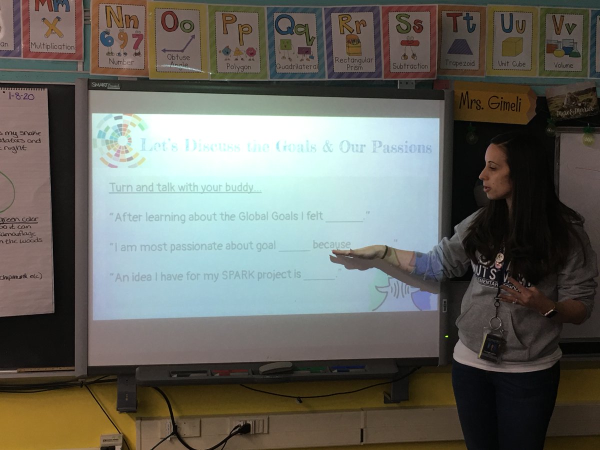 Working with <a href="/Mrs_Gimeli/">Mrs.Gimeli</a> and her 4th graders to develop their driving questions for #MTPSspark aligned to the <a href="/GlobalGoalsUN/">Global Goals</a> 🌎✨Excited to see how their projects develop. @NutSwampTigers #MTPSpride #ActingTogether #DoingOurPart