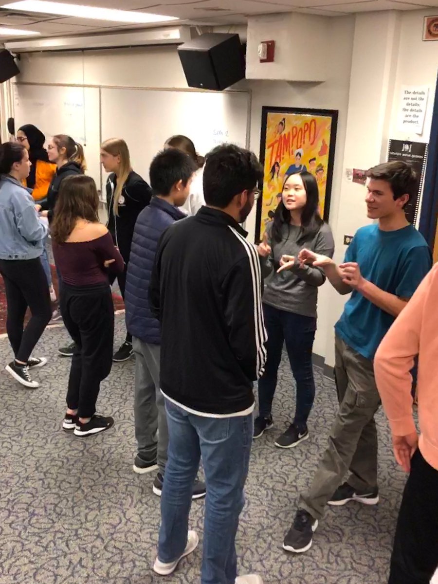 Lisa Rossa’s 7th period AP Lang practices “affirming, refuting, and qualifying arguments.”