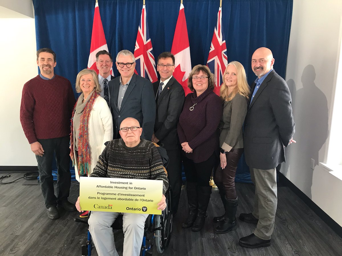 I was honoured on behalf of Minister of #MunicipalAffairs <a href="/SteveClarkPC/">Steve Clark</a> to join #MPAdamVaughan to announce $9.6 million for #affordablehousing in #OwenSound at Odawa Heights. Mayor <a href="/ian_boddy/">Ian Boddy</a>, Warden <a href="/PaulMcQueen/">Paul McQueen</a>, Chair <a href="/rlovellstanners/">Ruth Lovell Stanners</a>, MP <a href="/AlexRuff17/">Alex Ruff</a> billwalkermpp.com/news_item.php?…