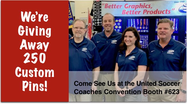 Be sure to come by Booth 623 and enter! <a href="/UnitedCoaches/">United Soccer Coaches</a> #BMORE20