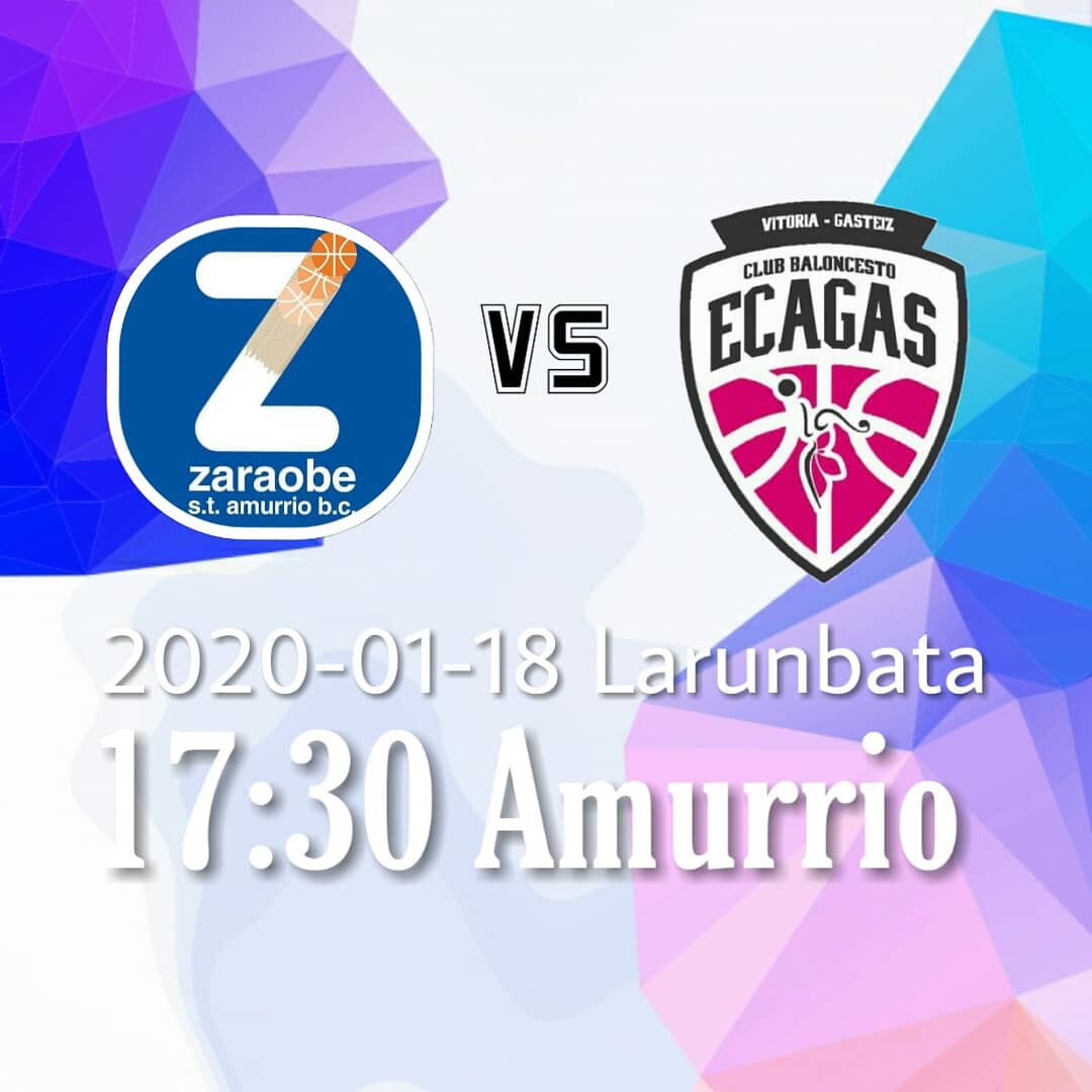 🏀 GAME DAY 🏀

Bihar bidaiatxoa egitea tokatzen zaigu Amurrioko herrira #axaamurrio ren aurka lehiatzeko!! 17.30tan hasiko da partidua Bañueta Polikiroldegian!!

👅 #GoPinks #GoEcagas 👅