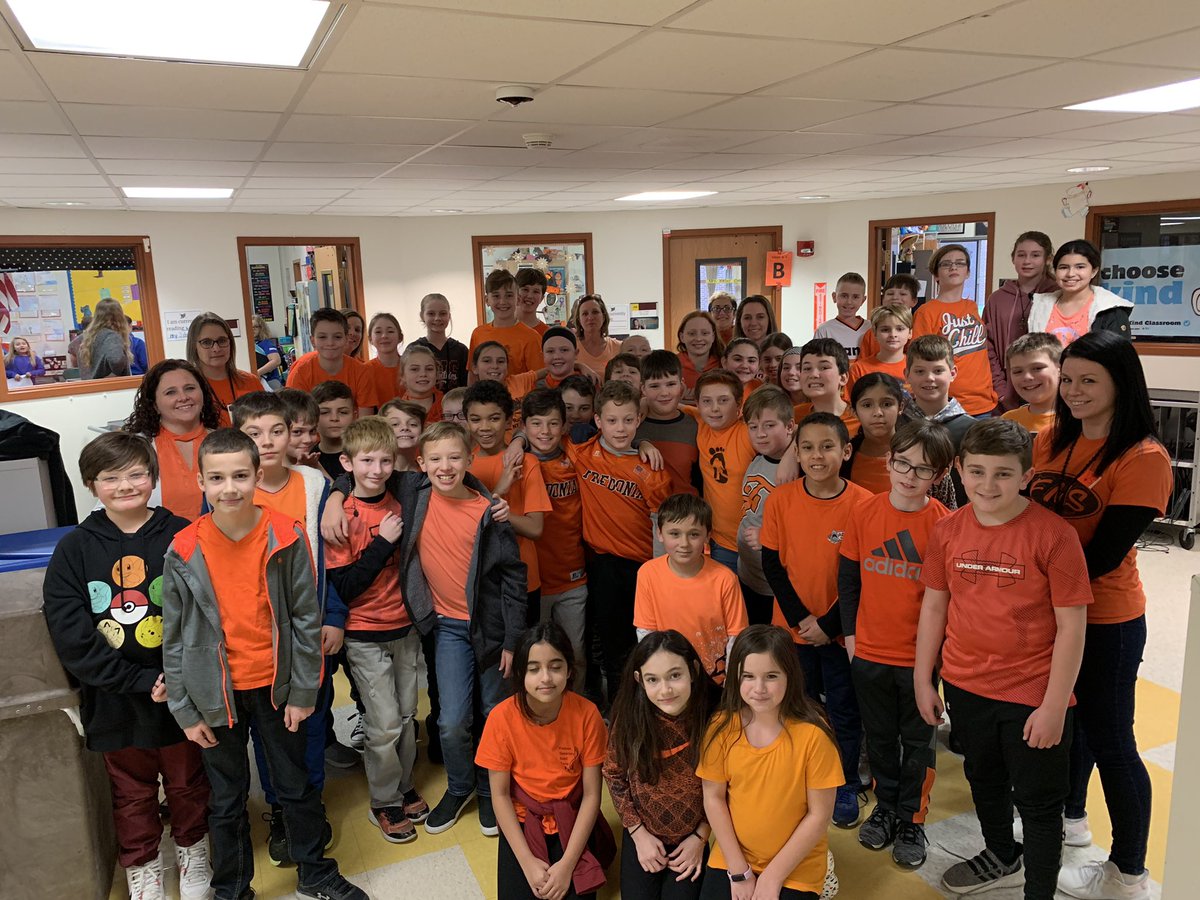 Fredonia Middle School supports Luca!  #WeAreFredonia