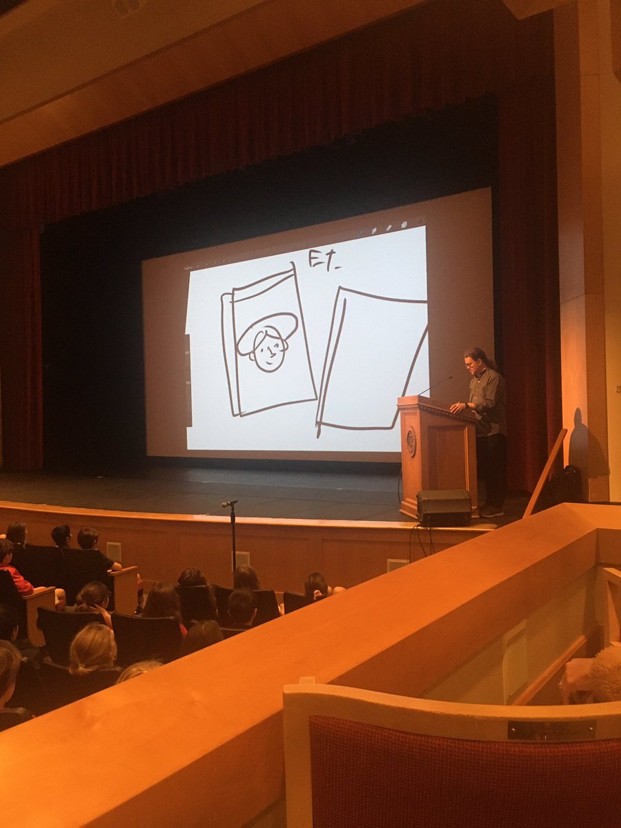 BrazosBookstore's tweet photo. More drawing and storytelling and Hazardous Tales from @MrNathanHale ! This afternoon we’re at St John’s and the fun is just beginning! #majorimpossible @ABRAMSbooks #readhouston #graphicnovels https://t.co/bUTxY7dHBD