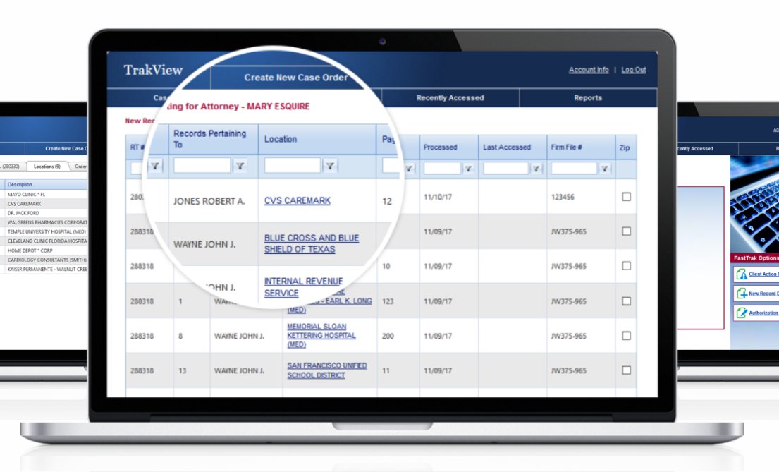 recordtrak's tweet photo. Technology is taking over the world, so why not join the movement. Our Secure Online Portal - Trakview, allows you to request records and track your requests online at the individual case level with just a few clicks! #OnlinePortal #RecordRetrieval
https://t.co/rth9fZ51Jh https://t.co/vTfVMHsaxE