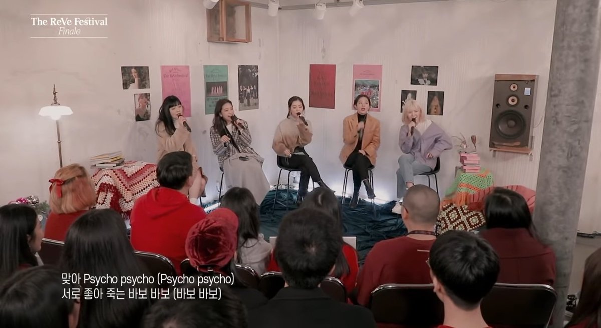 wenbubbles's tweet image. i dont think anyone will disagree to this but red velvet gathered together, sitting on stools, no gimmicks and JUST singing is literally the epitome of pure talent. i would pay so much money just to see a whole 2 hr concert of them just doing busking singing