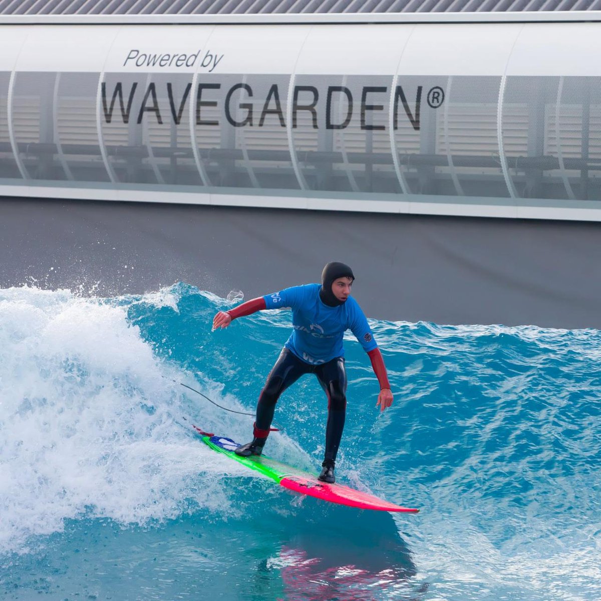 Louis Sutton, a 19-year-old who has autism, cerebral atrophy, cerebral palsy and dyspraxia, came to The Wave with his mother, Suzanne last autumn. Surfing is now officially part of his treatment and has had a profoundly positive impact on his happiness: ow.ly/Jd8830q8pFK