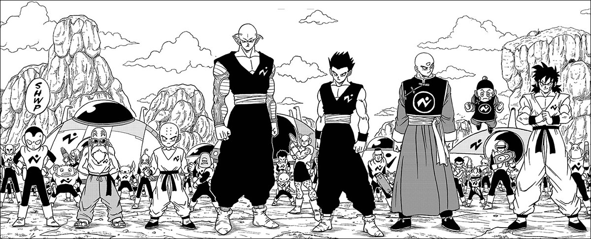 shonenjump's tweet photo. Dragon Ball Super, Ch. 56: As Moro’s forces approach, the Earth’s strongest fighters prepare for battle! Read it FREE from the official source! https://t.co/QOELsA3wHG https://t.co/rYSDPTLv5J