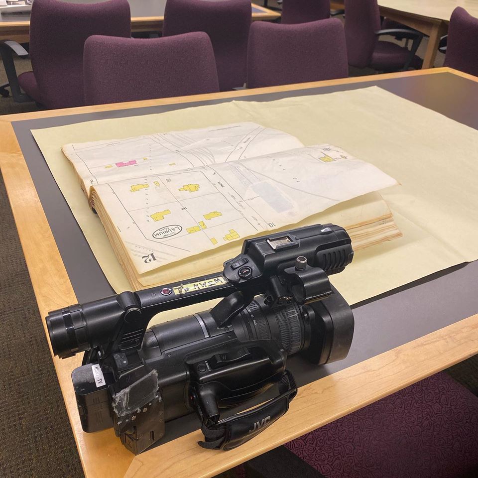 mtuarchives's tweet photo. We were so happy to work with Sarah from @mtu_SocialSci and Brianna from @WJMN_Local3 to discuss the recent @CLIRHC grant project. WJMN will be doing a series about the project over the course of the 2-year grant. The story airs Monday at 6pm on Local 3. Be sure to check it out! https://t.co/1H2q6Dhx63