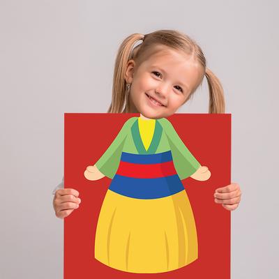 expressyrstyle_'s tweet photo. Now everyone could transform into Disney Princess Mulan in seconds. 🥳 This resembles Princess dress canvas from the fairy tale Mulan is perfect for party or birthday event and wonderful for photograph. 🌈 https://t.co/cUGH1i94KR https://t.co/fbj2urUwsG