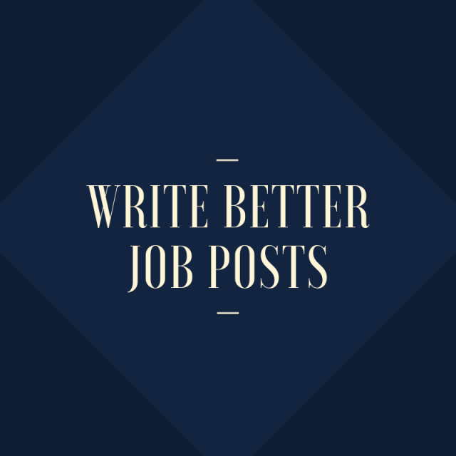 ThreeEarsMedia's tweet photo. If your job post starts with, "WE'RE A FORTUNE 500 COMPANY THAT..." or something similar - you're not going to attract the right candidates. Book a 1-1 Job Rewrite with @KatrinaKibben https://t.co/NCgvgH5YRg #writetorecruit https://t.co/pNB2vpmjFR
