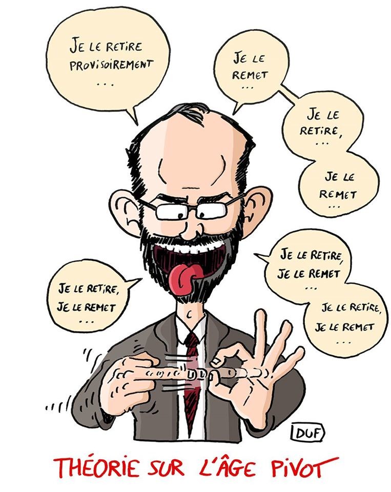 BlaguesDessins's tweet photo. Le #DessinDePresse de Duf : Vers un retour prévisible de l'âge pivot
Retrouvez Duf sur : https://t.co/LgxtwNC4vt
#DessinDeDuf #ActuDeDuf #Duf #Humour #ÉdouardPhilippe #UnDoigtDeJustice #RéformeDesRetraites #ÂgePivot #RetraitProvisoire #LaRetraiteEnMoins #LaRégressionEnMarche https://t.co/jsLIB8wuOw