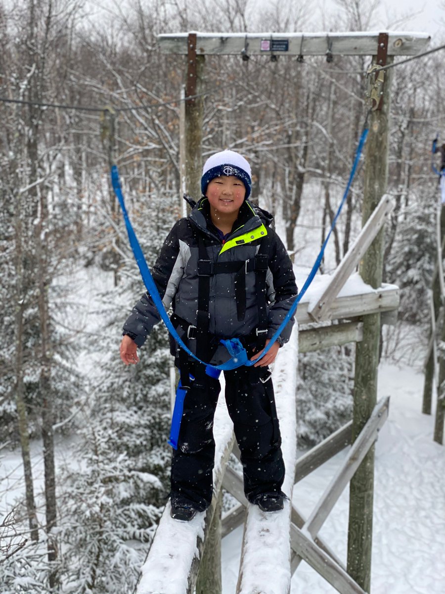 WEMSWolfRidge's tweet photo. 1E. Ropes course Final obstacle before zip line https://t.co/bKyuTMwEx0