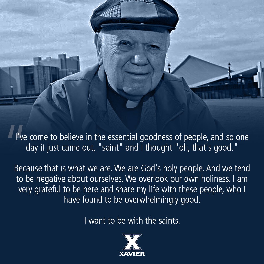 Happy birthday, Father B! 🥳🎂

Albert Bischoff, S.J. reflects on why he's given the students at XU such a special nickname.

#AllForOne