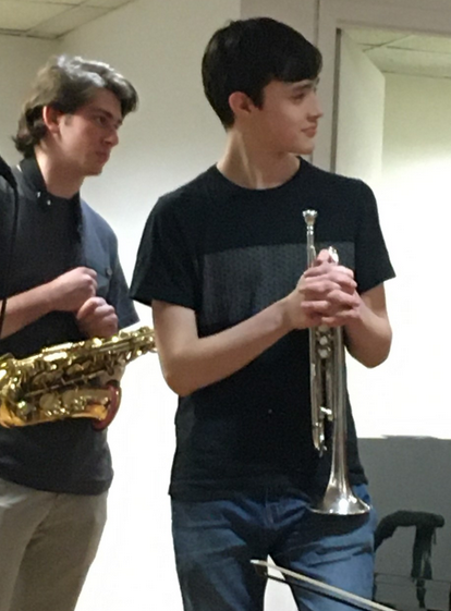 Local_802_AFM's tweet photo. Last night, the 802 Jazz Committee had its final #JMStudentJam of the season! Student musicians came from all over the NY metro area to jam with 802 musicians @thehc3, Kelly Green, and @JonMichel, learning invaluable lessons about bandstand etiquette and jazz improvisation! https://t.co/lwKWBuyaUf