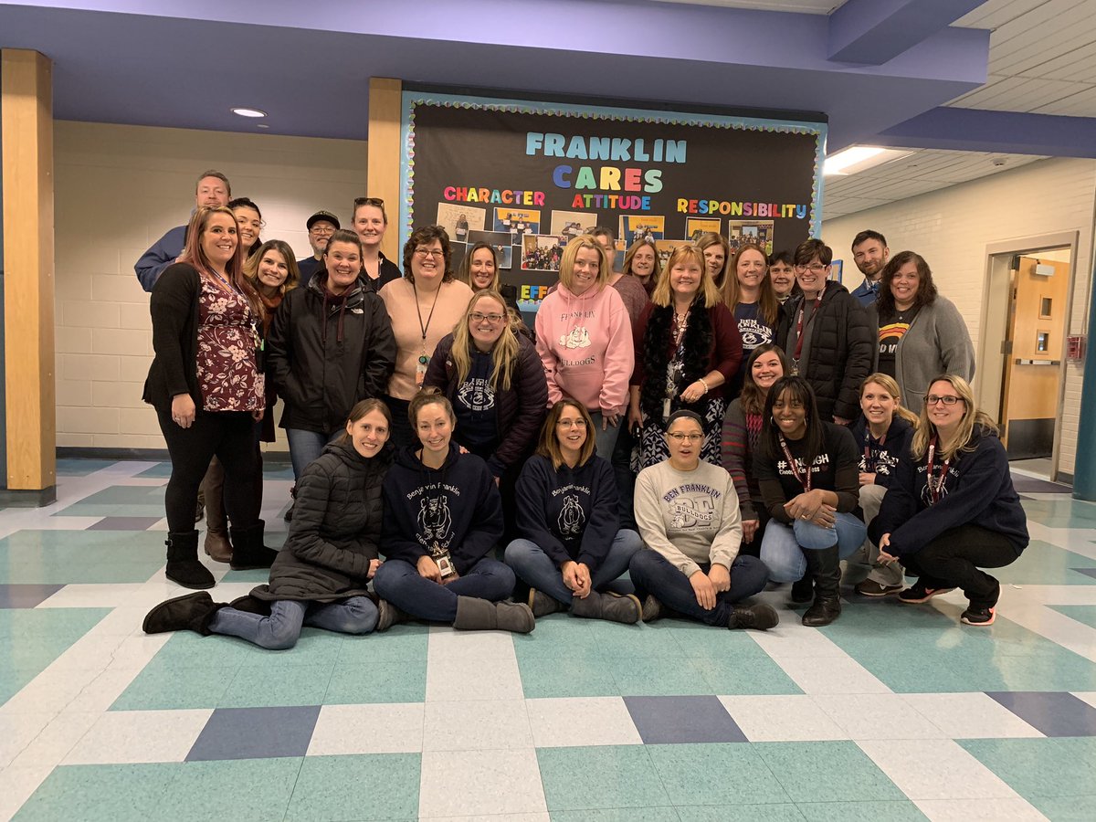 Thanks to the amazing staff at Franklin who had 100% perfect attendance today.  <a href="/joannecconte/">Joanne C. Conte</a> <a href="/MeridenK12/">Meriden K12</a>