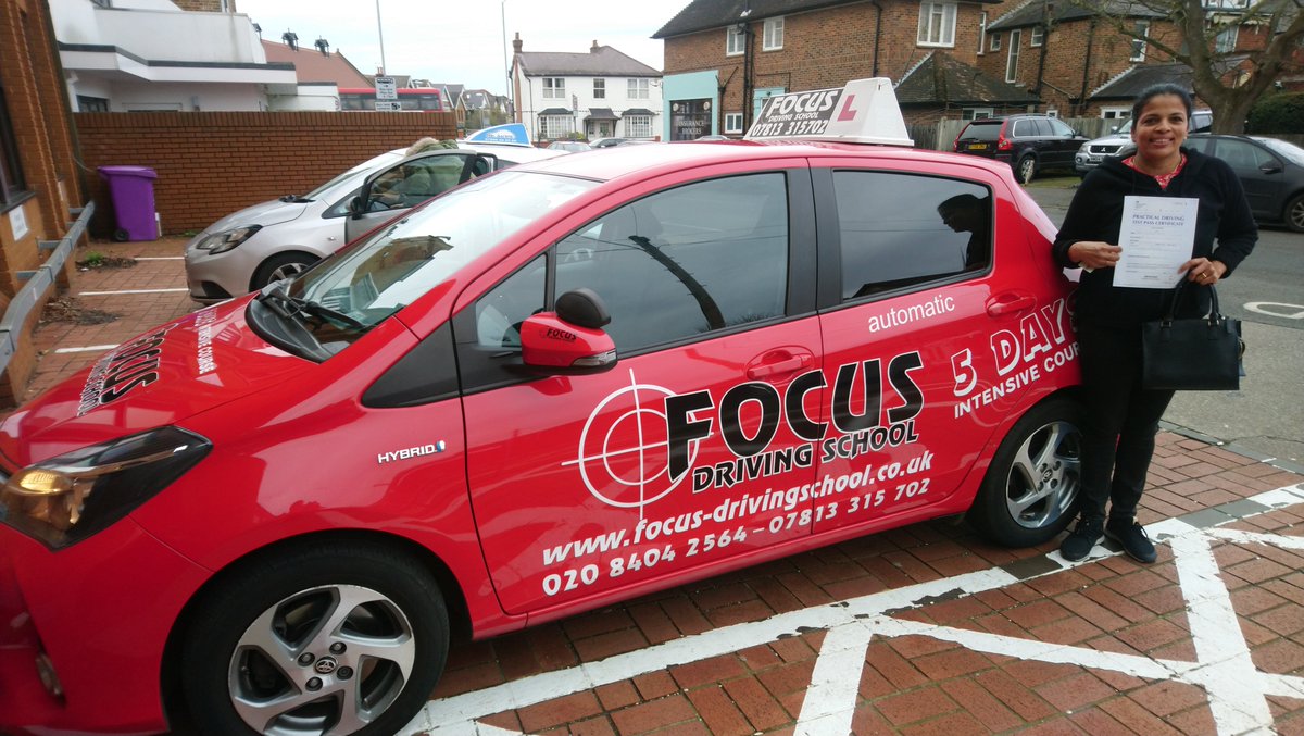 shailesh29patel's tweet image. Happy days, Big congratulations to sheba for passing her practical driving test in tolworth test centre. Safe driving for life. focus-drivingschool.co.uk