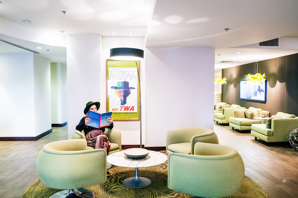 Indulge in locally-sourced chocolates and sip on Arizona wine in our Elevate Lounge. bit.ly/2DoIXC2