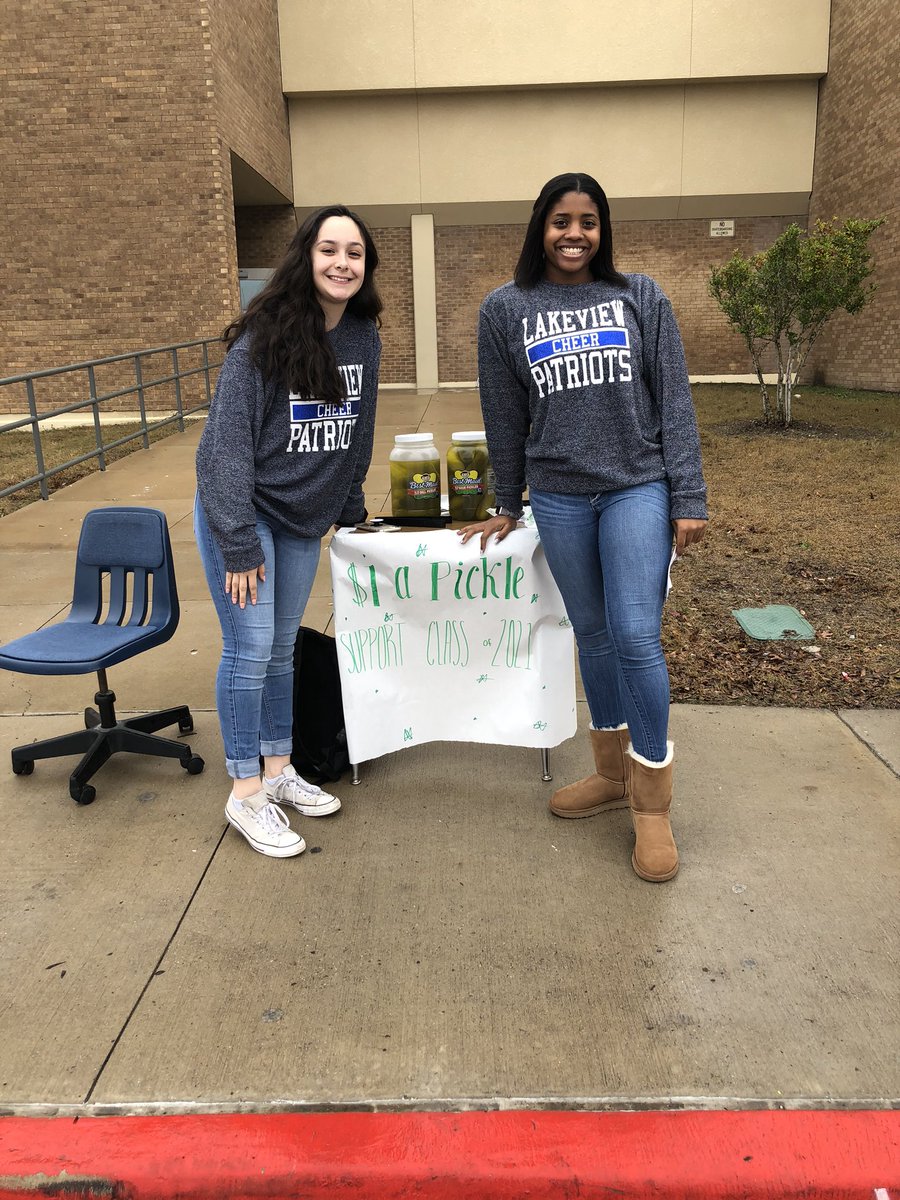Best pickle sellers ever ... #Pickles #BestClassEver Support @LCclassof2021