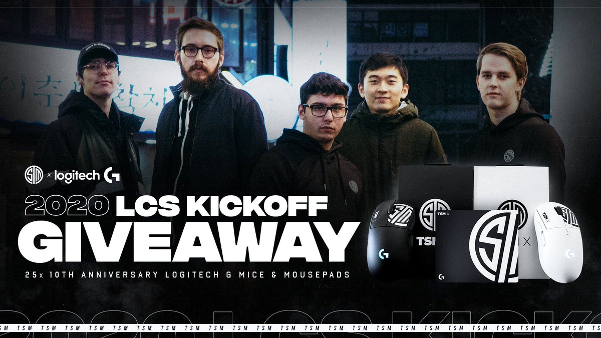 TSM's tweet image. Do NOT sleep on this! 🖱

Before we give you Ws in the LCS, we're giving you a chance to win a LIMITED EDITION 10th anniversary @LogitechG  @LogitechGesport x #TSM mouse! 🤯

Enter 👉 app.sideqik.com/preview/5e1628…