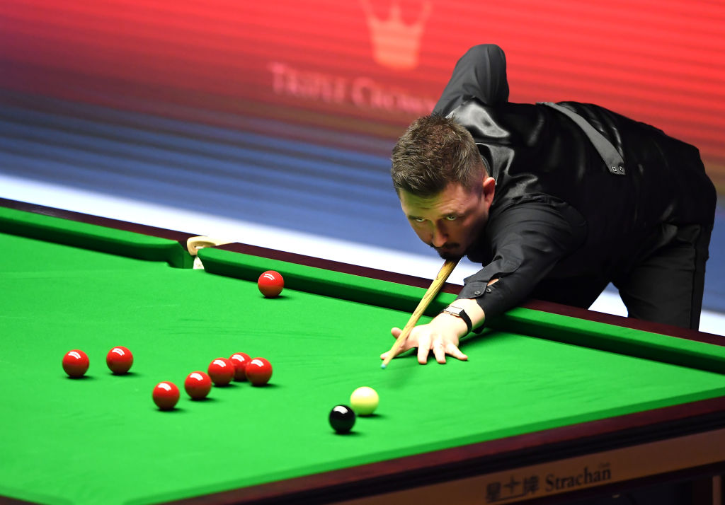 Wilson the warrior.He has opened up a 3-1 lead over Bingham in the quarter-finals of the Masters.Live: https://bbc.in/38nI61X #BBCSnooker