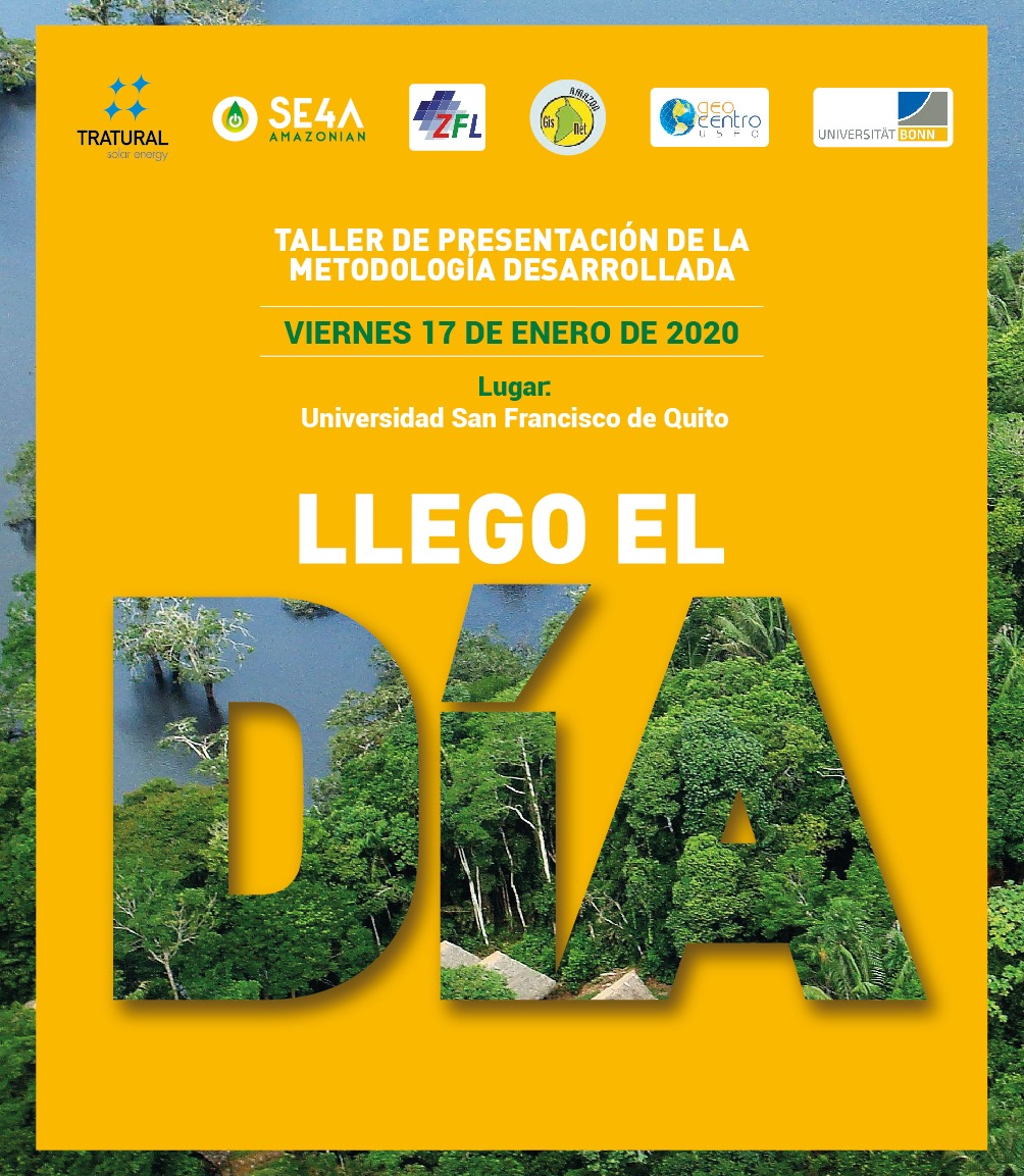 SE4Amazonian's tweet photo. LLEGÓ EL DÍA!!!
Hoy estamos en la @USFQ_Ecuador hablando con las distintas entidades sobre el proyecto #SE4AMAZONIAN.
@tratural @ZEFbonn @UniBonn @GIUB_Research @VAMGraw @Arconel_ec @FLACSOec @Ambiente_Ec @EEASA_RCN @centrosur_ec https://t.co/9x7VACE2vz