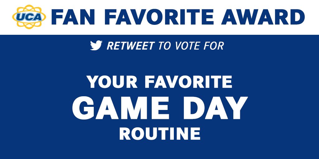 UCAupdates's tweet photo. RT to vote for @TXSTCHEER as your #UCAGameDay Fan Favorite! #UCAnationals https://t.co/0uNL0KFy5L