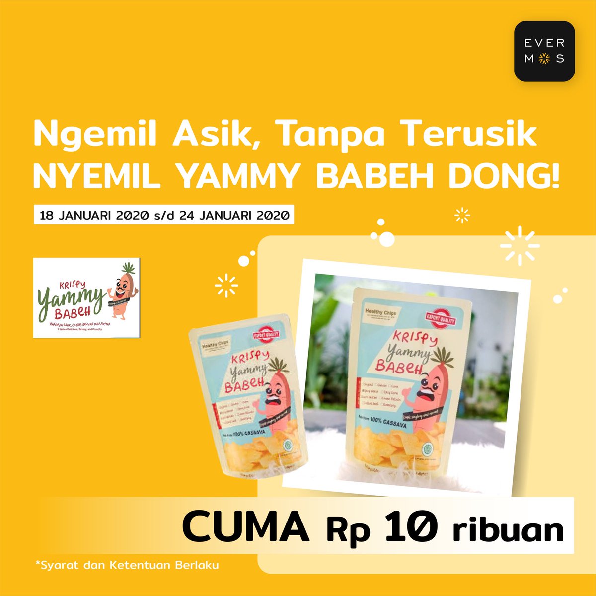 ButikFatiha's tweet photo. #IndianaStore
#Evermos:
Serbu langsung produk #FlashSale minggu ini soalnya keren bgt nih
Semuanya pasti jd favorit kamu!
Coba deh digeser gambarnya u/tau produk favorit'mu apa aja yg ada di Flash Sale minggu ini✨ https://t.co/uJMSTmaLNe
@BundaAisyHafiy https://t.co/fpGxfre00t